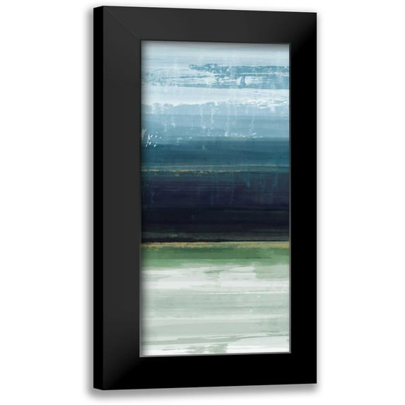 Alvarez, Cynthia 8x14 Black Modern Framed Museum Art Print Titled - Trio Blues B