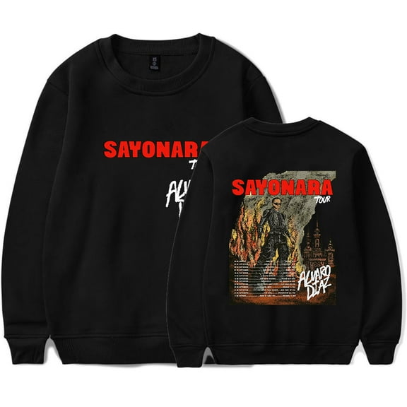 Alvaro Diaz Sayonara Tour Pullover Long-Sleeved Top Streetwear