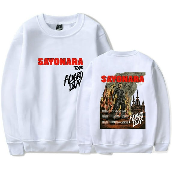 Alvaro Diaz Sayonara Tour Pullover Long-Sleeved Top Streetwear