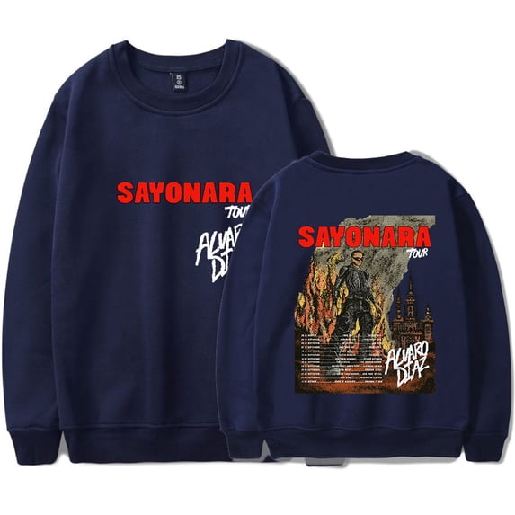 Alvaro Diaz Sayonara Tour Pullover Long-Sleeved Top Streetwear