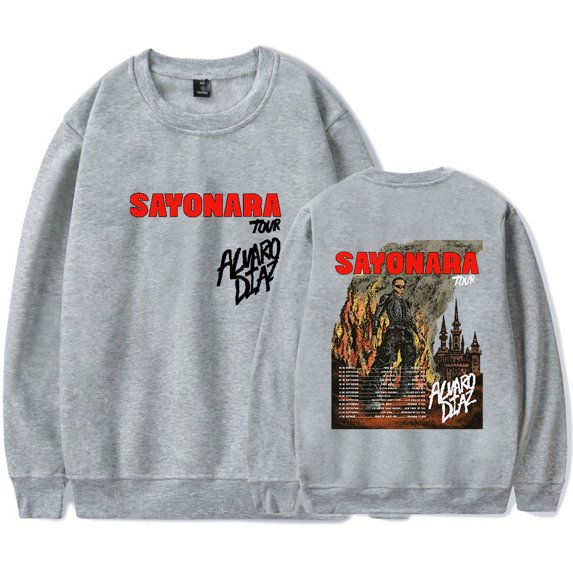 Alvaro Diaz Sayonara Tour Pullover Long-Sleeved Top Streetwear