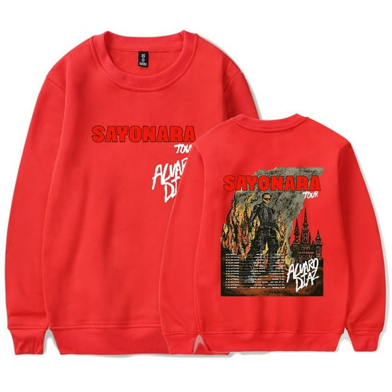 Alvaro Diaz Sayonara Tour Pullover Long-Sleeved Top Streetwear