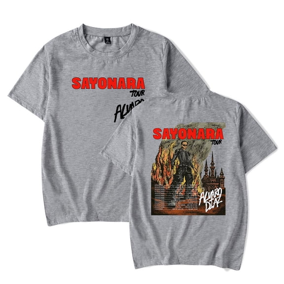 Alvaro Diaz Sayonara Tour T-Shirt For Women/Men Unisex Summer Hiphop Short Sleeve Tshirt Streetwear Top