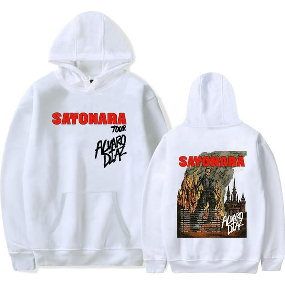 Alvaro Diaz Sayonara Tour Unisex Street Hip - Hop Style Pullover Hooded Sweatshirt