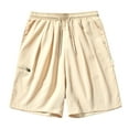 Alvava Shorts for Men Men's Summer Side Zipper Design Mens Shorts Cool