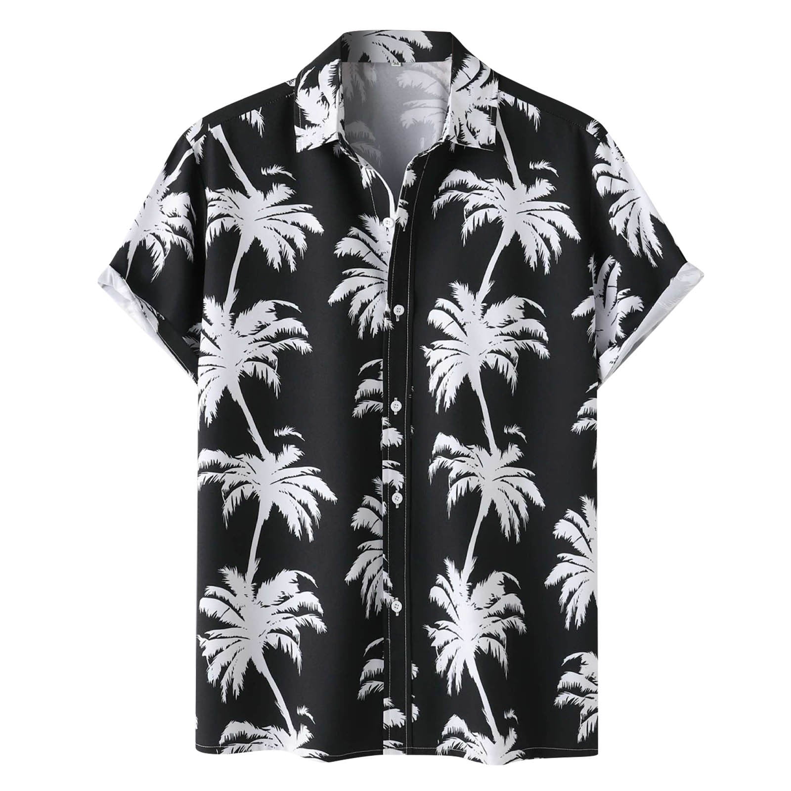 Alvava T Shirts For Men Men's Summer Shirt Short Sleeve Blouses for Men