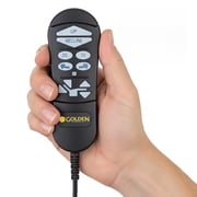 AlveyTech 10-Button Golden Lift Chair Remote Replacement PR514 ZKAD-C3M - 5-Pin Connector Ultra Comfort Lift Chair Remote for Golden MaxiComfort Cloud with Twilight Positioning