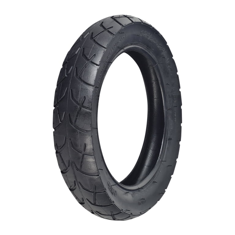 Coppia Di Pneumatici Nutrak 12 1/2 X 2 1/4 (62-203) Per Scooter E Bici – Nero