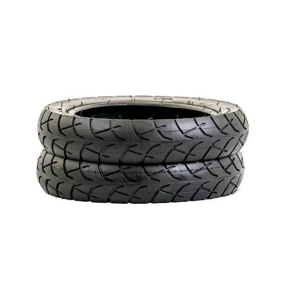 AlveyTech 12-1/2"x2-1/4" Scooter Tire (Set of 2) - Replacement for Razor Pocket and Sport, Chopper, Dynacraft Scooter Toys, Mini Dirt Pit Gas Power Bikes Durable Pneumatic Tires, 2-Wheeler Accessories