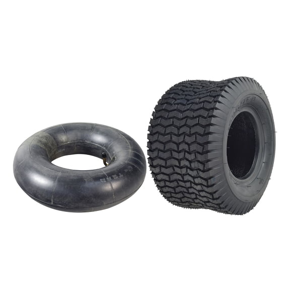 AlveyTech 13x6.50-6 All-Terrain Tread Pneumatic Rubber Tire for Murray Nitrox Go-Karts (Tires and Inner Tube), Replacement Parts for Go-Kart