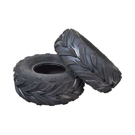 AlveyTech 145/70-6 Tires with V-Tread - For the TaoTao ATA-110B, Boulder B1 ATV, DB100 105cc 2-Pack