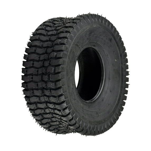 AlveyTech 15x6.00-6 ATV & Go-Kart Black Tire with QD106 Tread, Go-Kart & Lawnmower Parts, 4-Wheeler