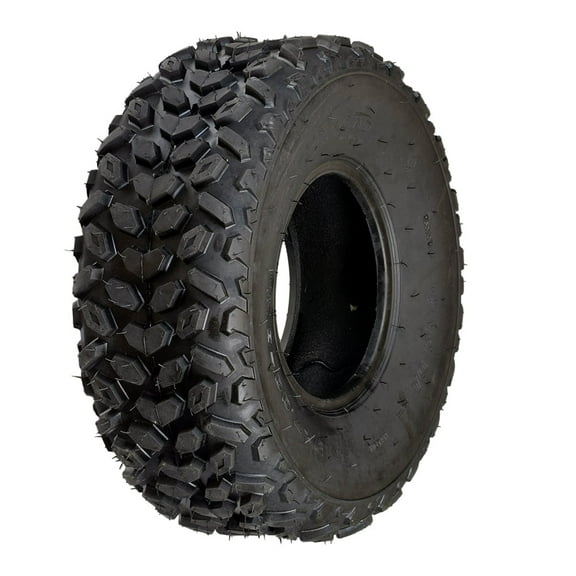 AlveyTech 19x7.00-8 Knobby QD112 Tread - Replacement Tire for Baja Mini Bikes MB165/MB200, Warrior, Coleman, Massimo, Doodlebug Mini Bike Tires, ATV, Go-Karts, Racing Off-Road Style Tire Pattern