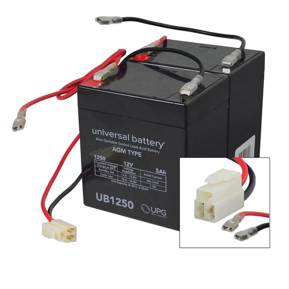 Premium 24 Volt Battery Pack for Razor E100, E100 Glow, and E125 Electric Scooters (5 Ah, Versions 16+)