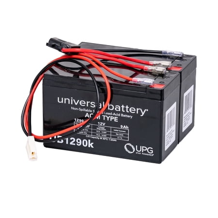 Premium 24 Volt SLA Battery Pack for Pulse ATV Quad Ride-On (9 Ah Extended Range, Black & Red Version Model #166101 Only)