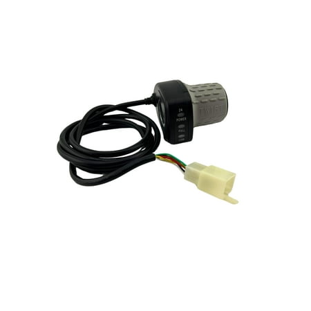 AlveyTech 24 Volt Speed 6-Wire Twist Throttle for the Razor Pocket Mod (V13-44) Electric Scooters