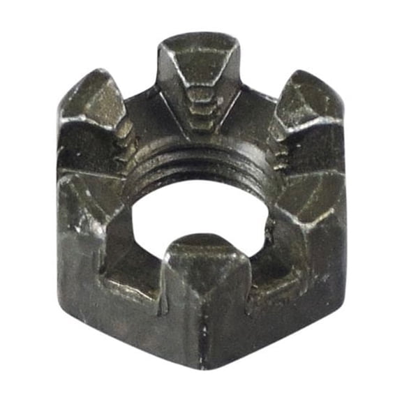 AlveyTech 3/8" Tall Front Swing Arm Castle Nut with 10mmx1.25 Thread for Coleman AT125-EX ATV Parts