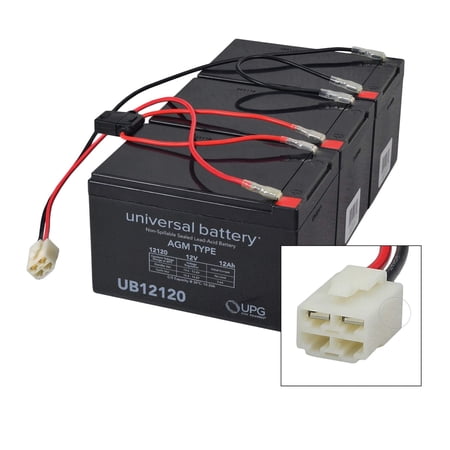 Premium 36 Volt SLA Battery Pack for the Razor Crazy Cart XL Go Kart (12 Ah Standard Range, All Versions)