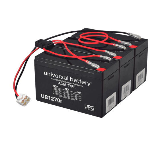 Premium 36 Volt SLA Battery Pack for the Razor EcoSmart Metro Electric Scooter (7 Ah, Standard Range)