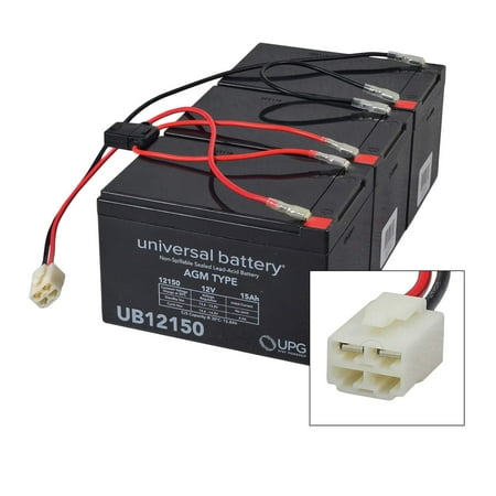 Premium 36 Volt SLA Battery Pack for the Razor SX500 Dirt Rocket Dirt Bike (15 Ah Extended Range Upgrade, All Versions)
