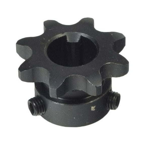 AlveyTech #40/41 Chain 8 Tooth 2182-K Jackshaft Sprocket with 5/8" Bore, Part for 4-Wheeler Go-Karts