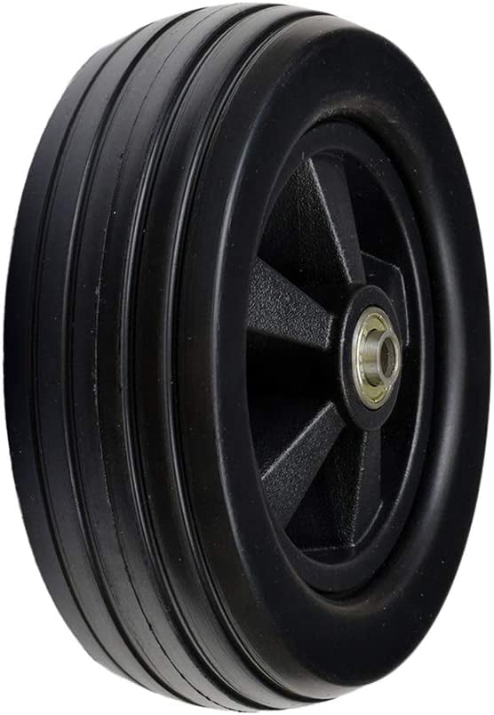 AlveyTech 6"x2" Black Caster Wheel for Golden Compass M, Alante, & LiteRider Series Power Chairs - (1WBG04003BLACK) Single Replacement, Wheels or Casters are Serial Number Specific for Chair Model