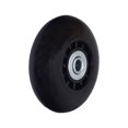 thumbnail image 1 of AlveyTech 72 mm Front Anti-Tip Wheel Assembly with Bearings for Jazzy & Pride Scooters & Power Chairs - (WHLATIP1004) Replacement Black Scooter Wheels with 608ZZ Bearings, fit Jazzy Elite Power Chair, 1 of 10