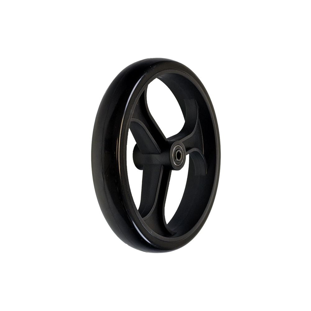 AlveyTech 8" 3Spoke Black Rear Caster Wheel for the Drive, Medline