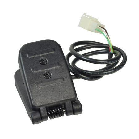AlveyTech Accelerator Style Foot Pedal Throttle for Razor Crazy Cart (V-5+) & Crazy Cart DLX (V-1+)