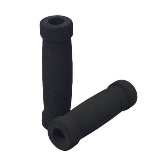 AlveyTech Black 5-1/4" Universal Handlebar Foam Grip Set for the Pride Victory ES, Mobility Scooter