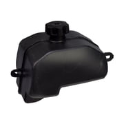 AlveyTech Black Plastic Fuel Tank for 50cc/70cc/90cc/110cc/125cc ATVs, Replacement Gas Storage Parts