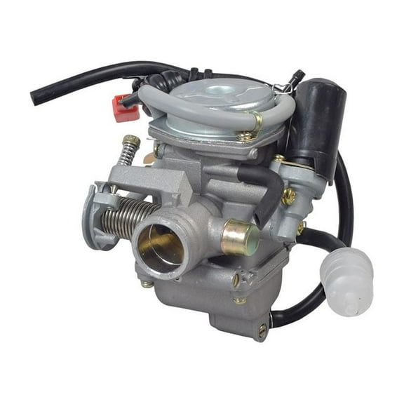AlveyTech Carburetor - For the Baja Reaction (BR150S) VIN Prefix L6K, Replacement Performance 24 mm Inner Intake Manifold Kit, fits 125 to 150cc Go-Kart, Scooter, ATV, Engine Parts, With Air Filter