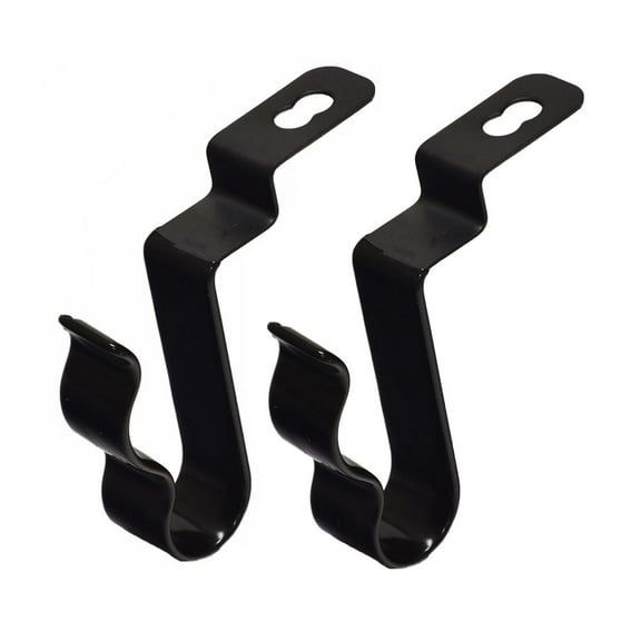 AlveyTech Clip Cane Holder for Mobility Scooters, Power Chairs, and Wheelchairs (Set of 2) - Mounts Under Armrests, Universal Compatible with Pride, Go-Go, Jazzy, Drive, Medline, Golden, and More