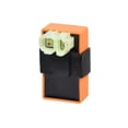thumbnail image 1 of AlveyTech DC High Performance CDI Module (Ignitor) for 50cc, 90cc, 110cc, 125cc, & 150cc Gas Scooters & ATVs - 6 Pin Rounded Connector (Orange), 1 of 8