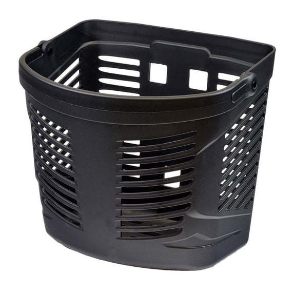 AlveyTech Front Basket for the Golden Technologies Buzzaround LT, XL, XLS, XL HD, & XLS HD Mobility Scooters (MBH-BZ7-FBASK) Plastic 11"x8" Replacement for Model Specific Buzzaround Electric Scooter