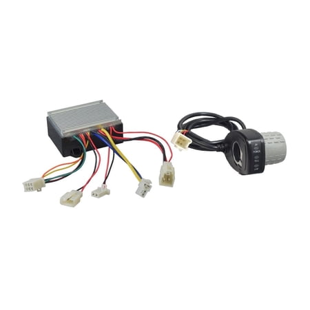 AlveyTech HB2430-TYD6-FS 6-Wire Throttle & Control Module Bundle for the Razor Pocket Mod Series