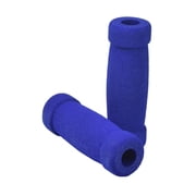 AlveyTech Handlebar Foam Grip Set for Razor, Radio Flyer, Kick Scooter and Electric Scooter Blue