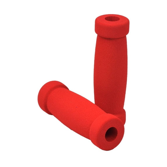 AlveyTech Handlebar Foam Grip Set for Razor, Radio Flyer, Kick Scooter and Electric Scooter (Red)