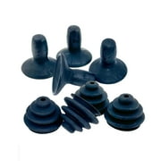 AlveyTech Joystick Knob & Rubber Boot for PG Drives Joystick Controllers VSI, VR2, GC, Remote Plus, Q-Logic - Electric Mobility Power Chairs & Wheelchair Control, Universal Parts 4 Knobs & 4 Boots