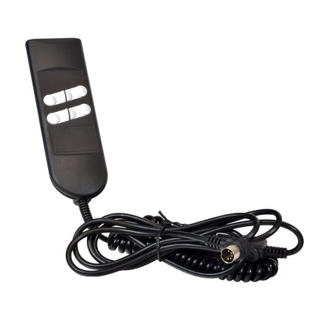 AlveyTech OKIN Golden Color Plastic 6-Button Hand Control with 2 Motor for Lift Chairs (1.11-046.30)