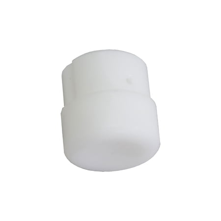 AlveyTech Plastic Tip for the Stabilizing Post for Razor Crazy Cart (Versions 1+) - Replacement Parts for Electric Battery Power Kids Drift Buggy Scooter Go-Kart, White Heavy-Duty Pegs, Not a Set
