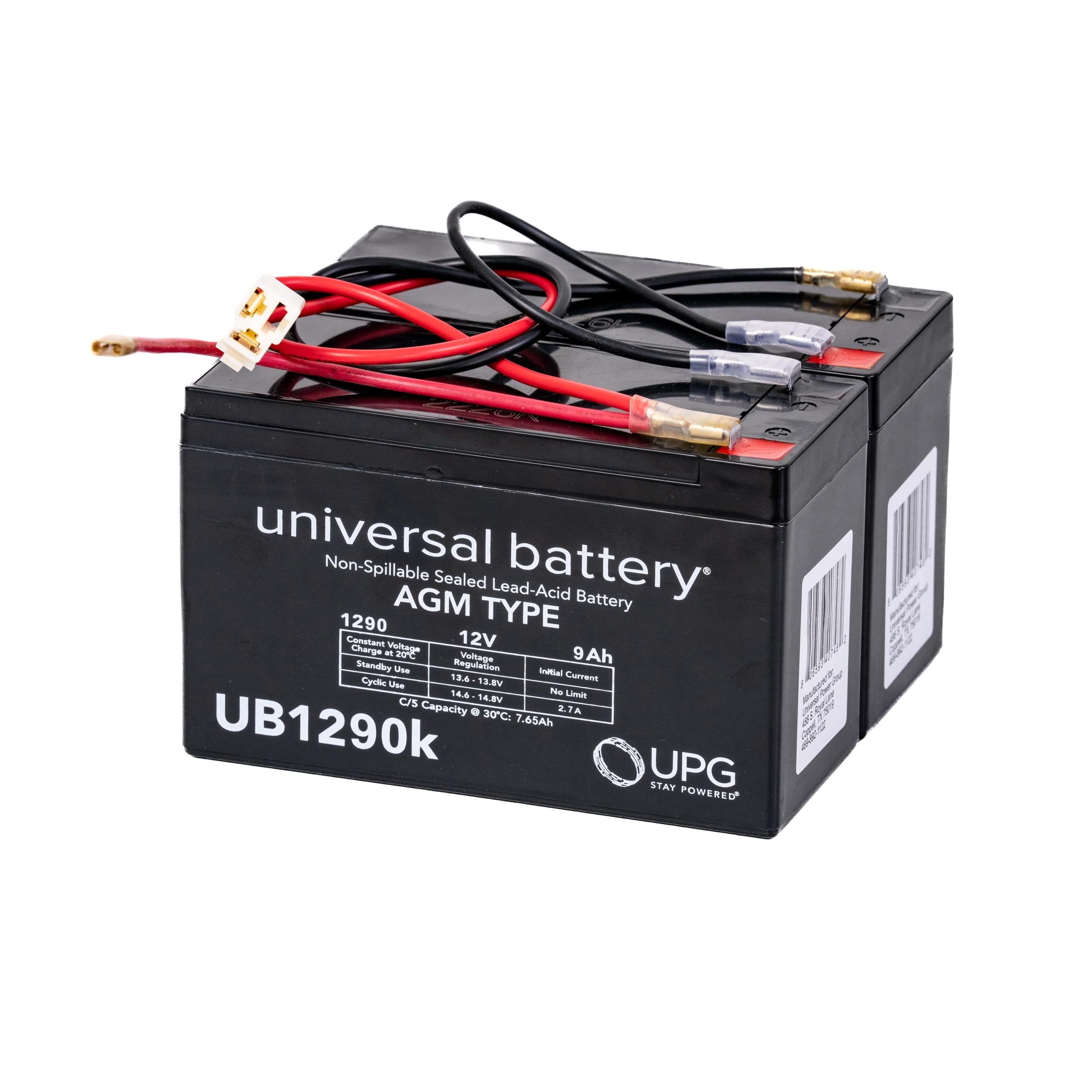 Premium 24 Volt SLA Battery Pack or the Razor E200/E225 Electric Scooter (9 Ah Extended Range Upgrade, Versions 1-7)