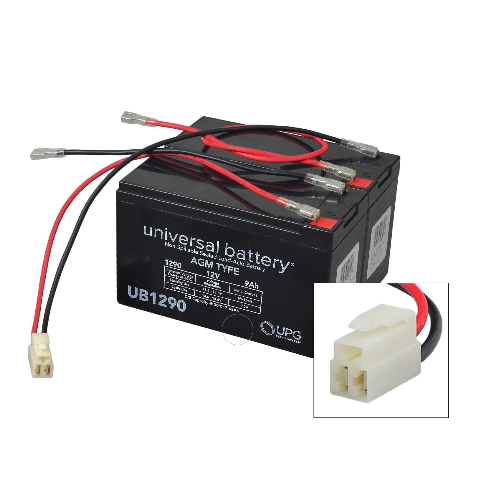 Premium 24 Volt SLA Battery Pack or the Razor E200/E225 Electric Scooter (9 Ah Extended Range Upgrade, Versions 13+)