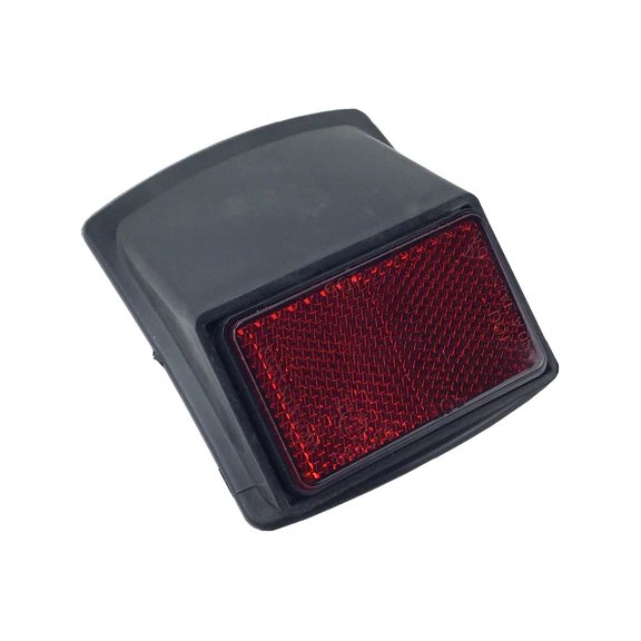 AlveyTech Rear Fender Reflector Assembly for Baja Motorsports MB165, Massimo Warrior MB200 Mini Bike