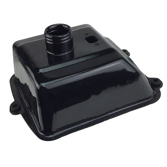 AlveyTech Black Metal Fuel Tank with Three Mounting Tabs for The 4-Wheeler Coleman AT200-B ATV Parts