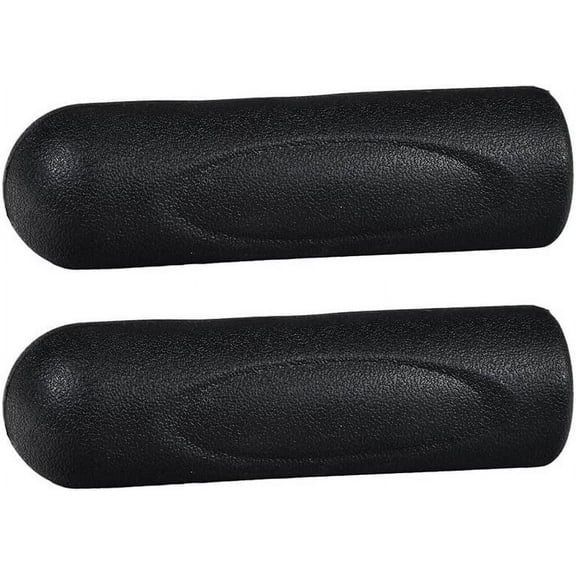 AlveyTech Rubber Hand Grips - fits Go-Go, Mega Motion & Pride Electric Mobility Scooter, Handlebar Parts for Medical Wheelchairs, Transport Chair, Power Bike, Rollator, E-Bicycle Accessories Hand Grip