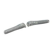 AlveyTech Silver Footrest Pegs for the Coleman BT200X, CT100U, CT200U Trail, CT200U-EX Mini Bike