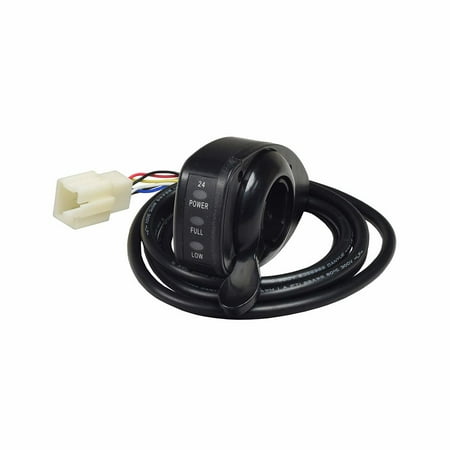 AlveyTech 1.75" Height Variable Speed 6-Wire Thumb Throttle Replacement for Razor Ground Force, V13+
