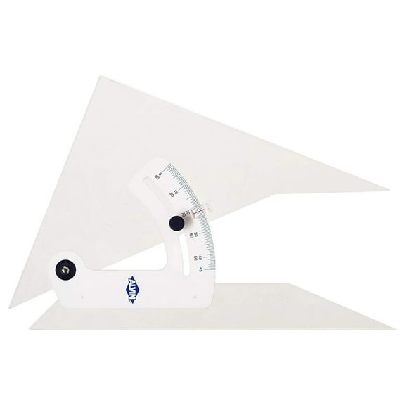Alvin 12" Adjustable Triangle with Inking Edge
