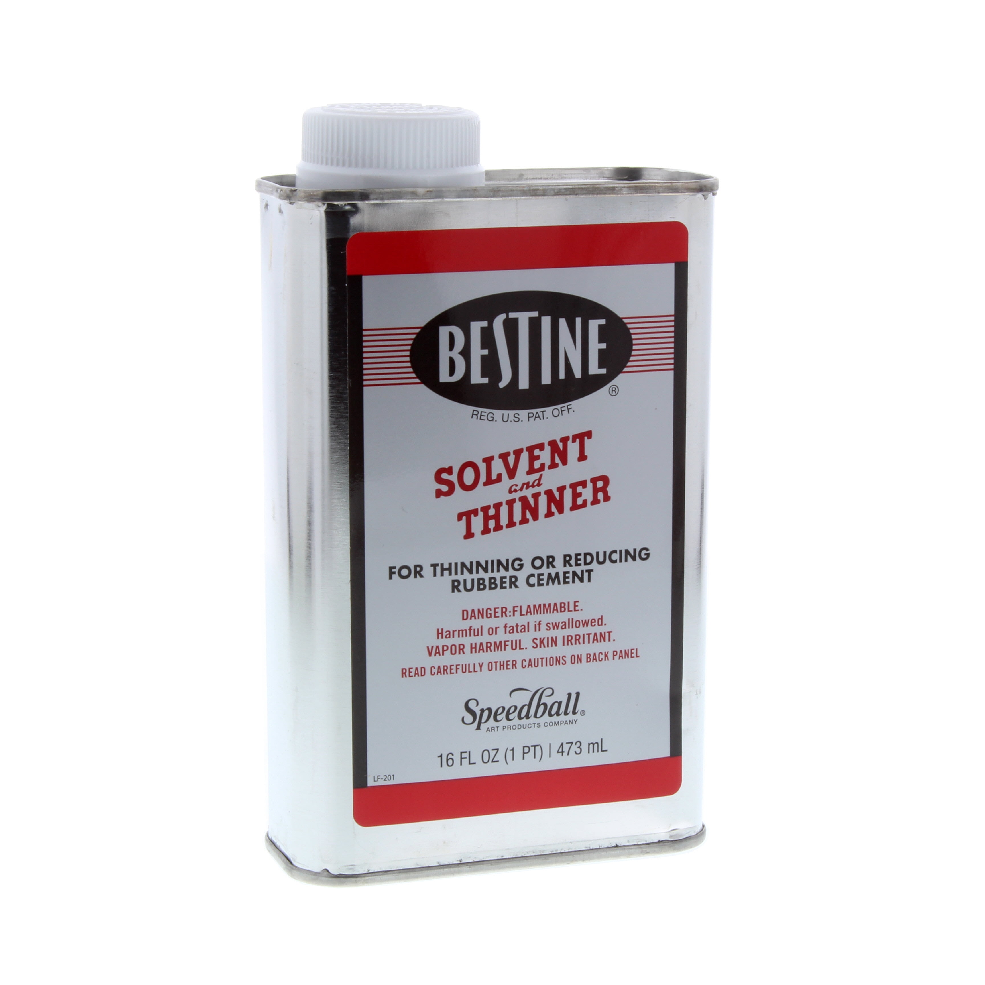 Best-Test Bestine Rubber Cement Thinner, Pint, Paint Thinners & Solvents
